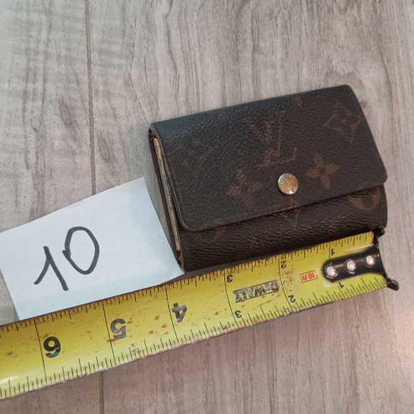 LOUIS VUITTON key holder monogram  canvas Authentic - Picture 7 of 9